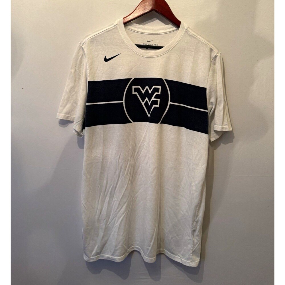 Nike The Nike Tee West Virginia Mountaineers WV Graphic Crew T-Shirt XL White